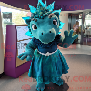 Blågrønn Ankylosaurus...