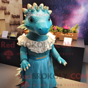 Blågrøn Ankylosaurus...