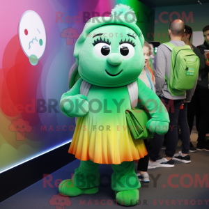 Postava maskota Green...
