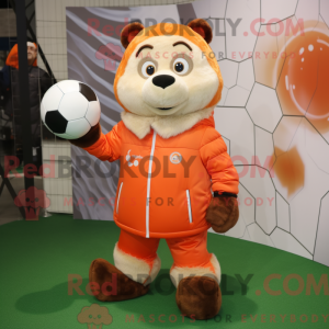 Peach Soccer Goal...