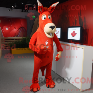 Maskotka Red Donkey z...