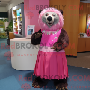 Disfraz de mascota del oso...