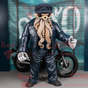 Postava maskota Navy Kraken...