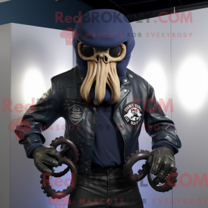 Costume mascotte de Kraken...