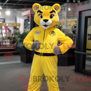 Personaggio mascotte Puma...