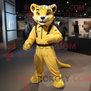 Costume mascotte de Puma...