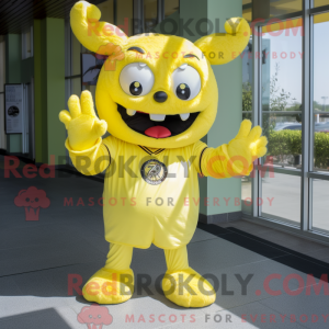 Citrongul Dæmon maskot...