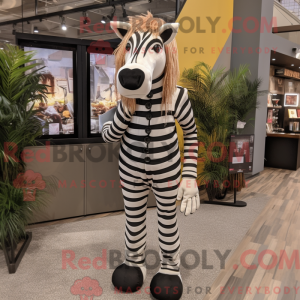 Máscara de Zebra creme com...