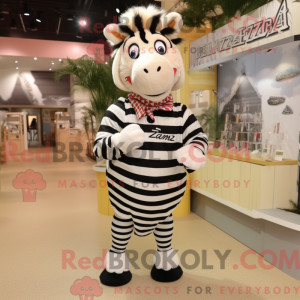 Máscara de Zebra creme com...