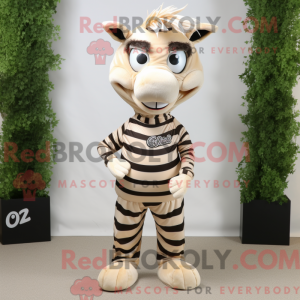Máscara de Zebra creme com...