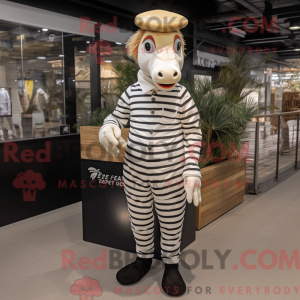 Máscara de Zebra creme com...