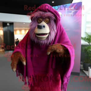 Postava maskota Magenta...