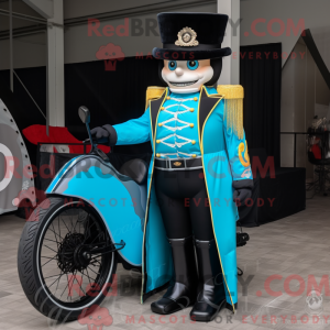 Costume de mascotte de Cyan...