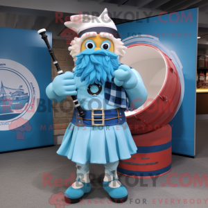 Sky Blue Bagpipe...