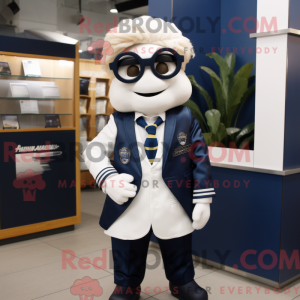 Navy anheng maskot kostyme...