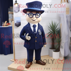 Navy Pendant maskot kostume...