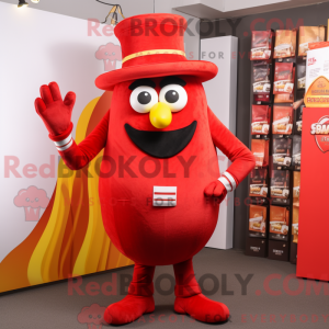 Rød pommes...