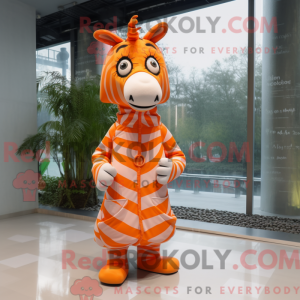 Figura de máscara de zebra...