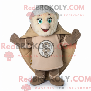 Beige Celtic Shield maskot...