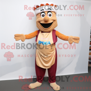 Costume mascotte de Tikka...