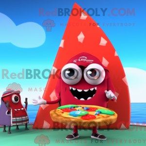 Maskotkostymekarakter Red...