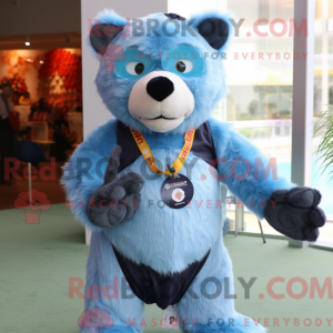 Costume mascotte d ours à...