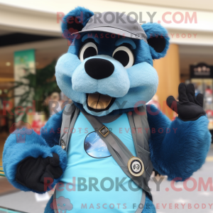 Sky Blue Spectacled Bear...