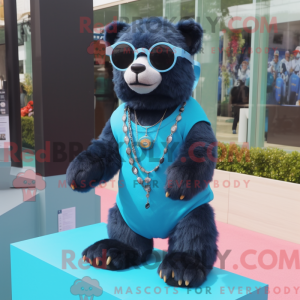 Sky Blue Spectacled Bear...