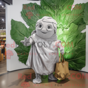 Silver Cabbage Leaf maskot...