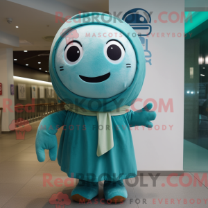 Postava maskota Teal Miso...