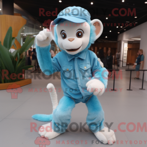 Cyan Capuchin Monkey...