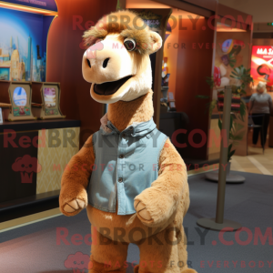Tan Camel mask drakt...
