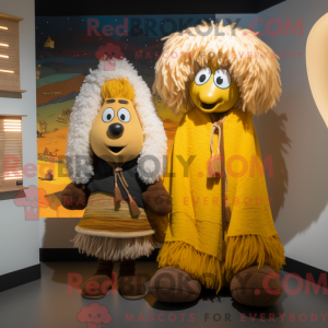 Personaggio mascotte Gold...