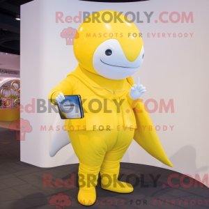 Lemon Yellow Beluga Whale...