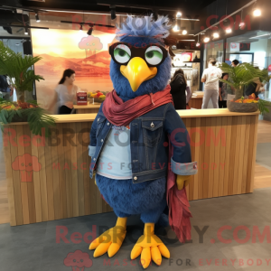Mascotte de poulet Tandoori...