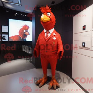 Maskottchenkostüm Rotes...