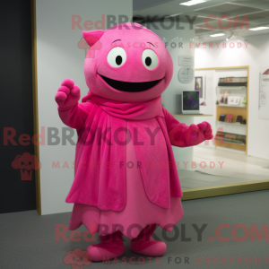 Pink Pink maskot kostume...