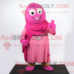 Pink Pink mascot costume...