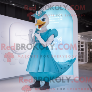 Figura de máscara de cisne...