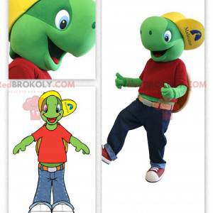 Franklin, o famoso mascote da tartaruga de desenho animado -