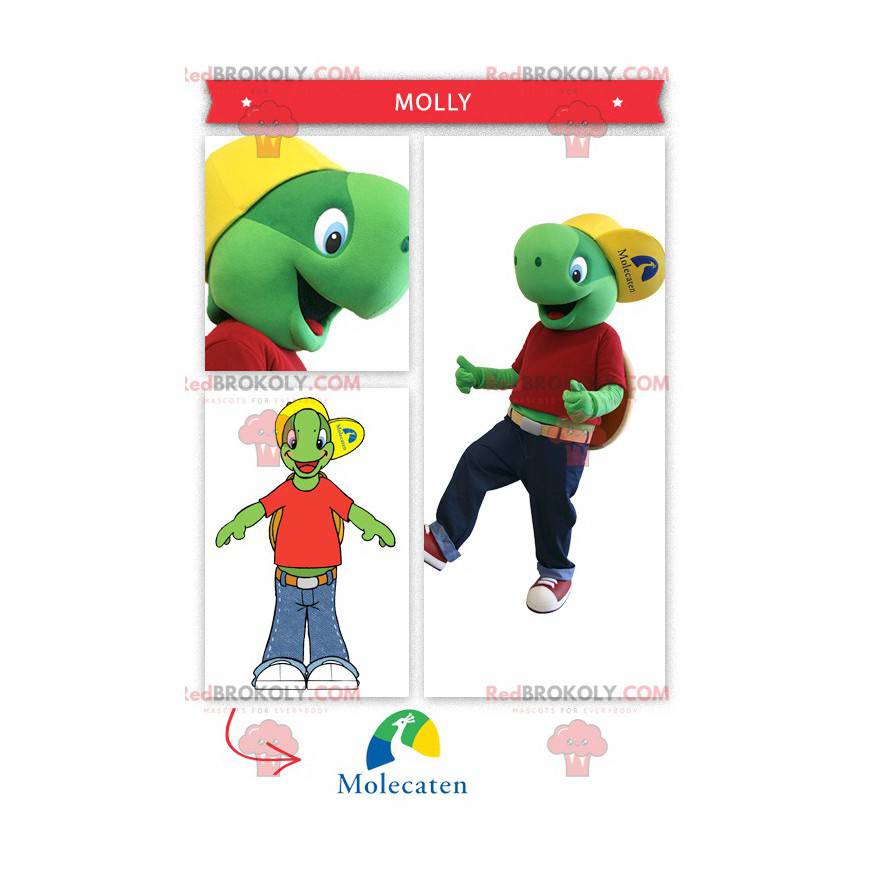 Franklin slavný kreslený maskot želvy - Redbrokoly.com