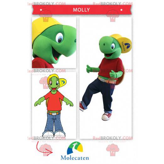 Franklin de beroemde cartoon schildpad mascotte - Redbrokoly.com