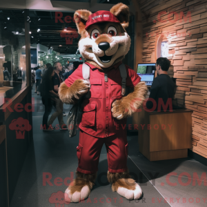 Maskotka Maroon Wolf jest...