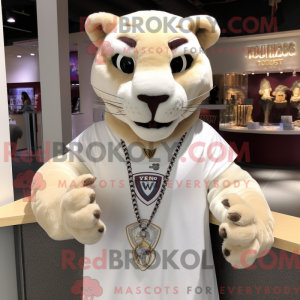 White Mountain Lion maskot...
