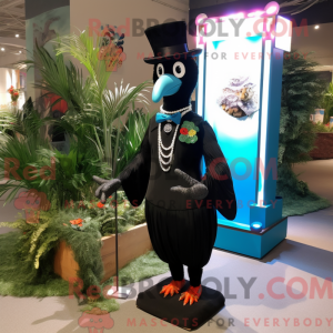 Costume de mascotte de paon...