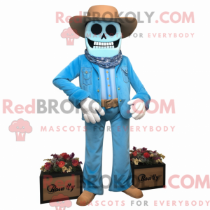 Sky Blue Graveyard mascot...