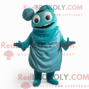 Personnage mascotte Cyan...