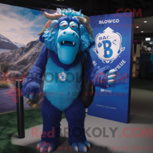 Maskottchenkostüm Blue...