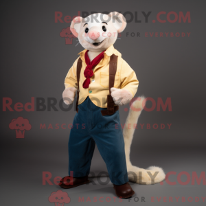Costume mascotte de furet...