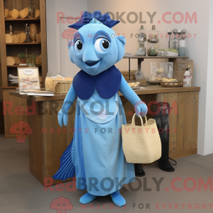 Figura de máscara de peixe...